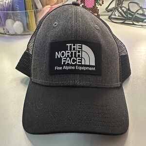 The North Face Charcoal and Black Trucker Hat
